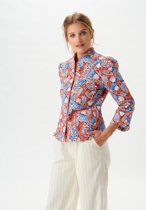 ROSY - Summer jacket - tangle maroon