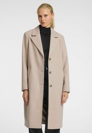 Selected Femme SLFNEW ALMA - Classic coat - sandshell