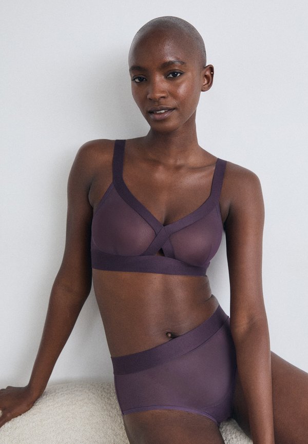 BRALETTE - Triangle bra - plum perfect