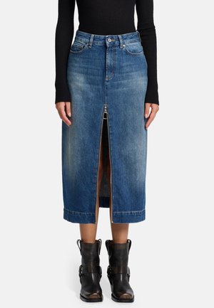 Jeansrok - mid blue