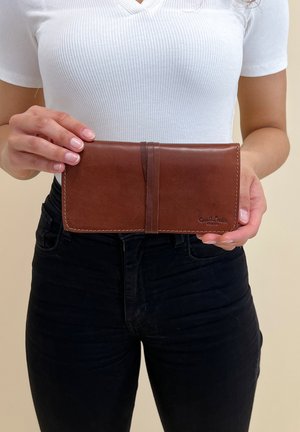 CASPER - Pencil case - dunkelbraun