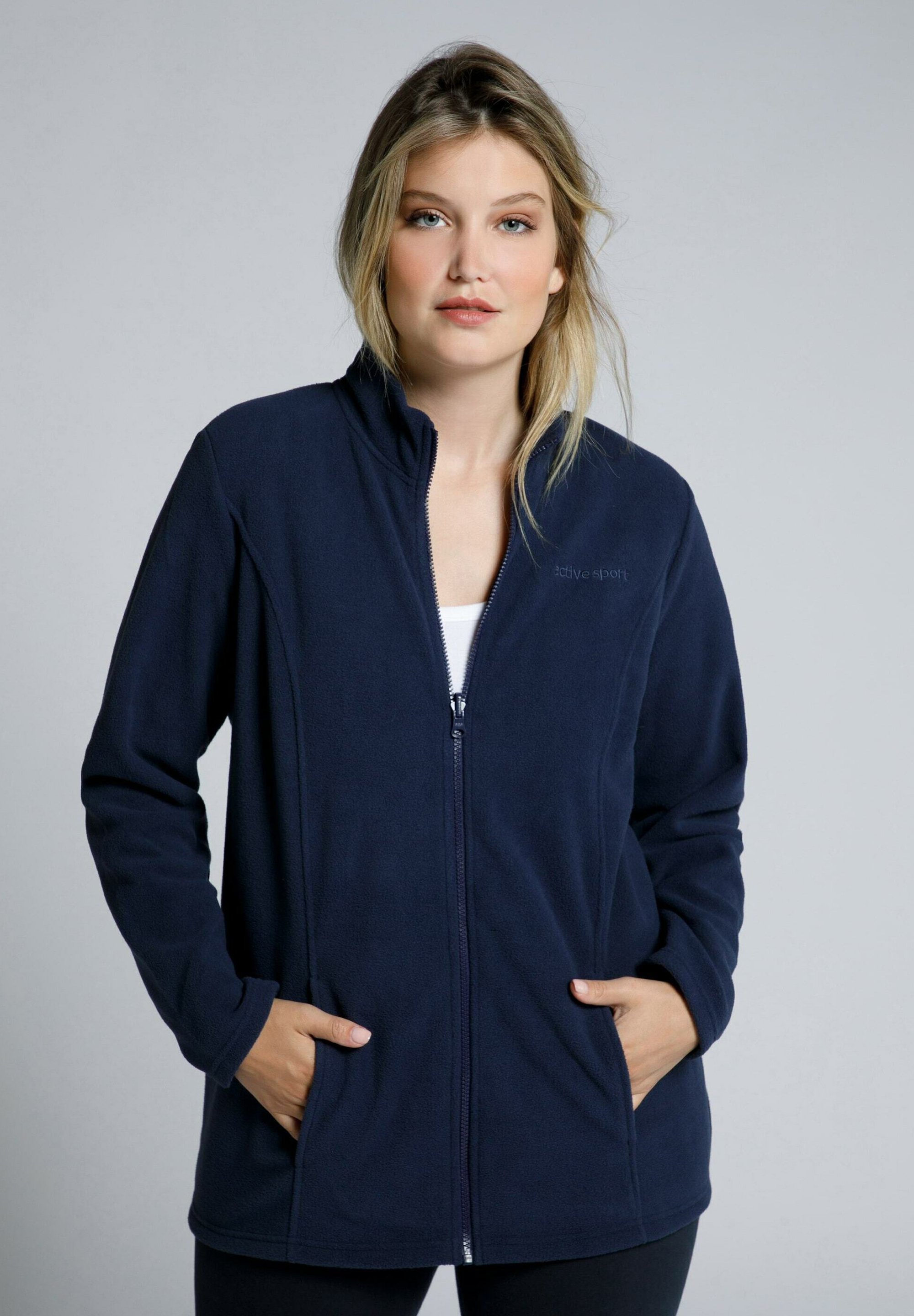 Kapuze Fleecejacke Damen Ulla Popken Sweatjacke Damen Ohne Kapuze