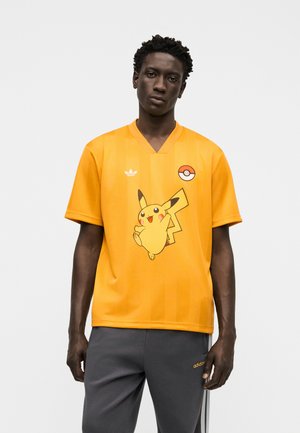 adidas Originals, POKEMON  - Тениска с щампа - preloved yellow