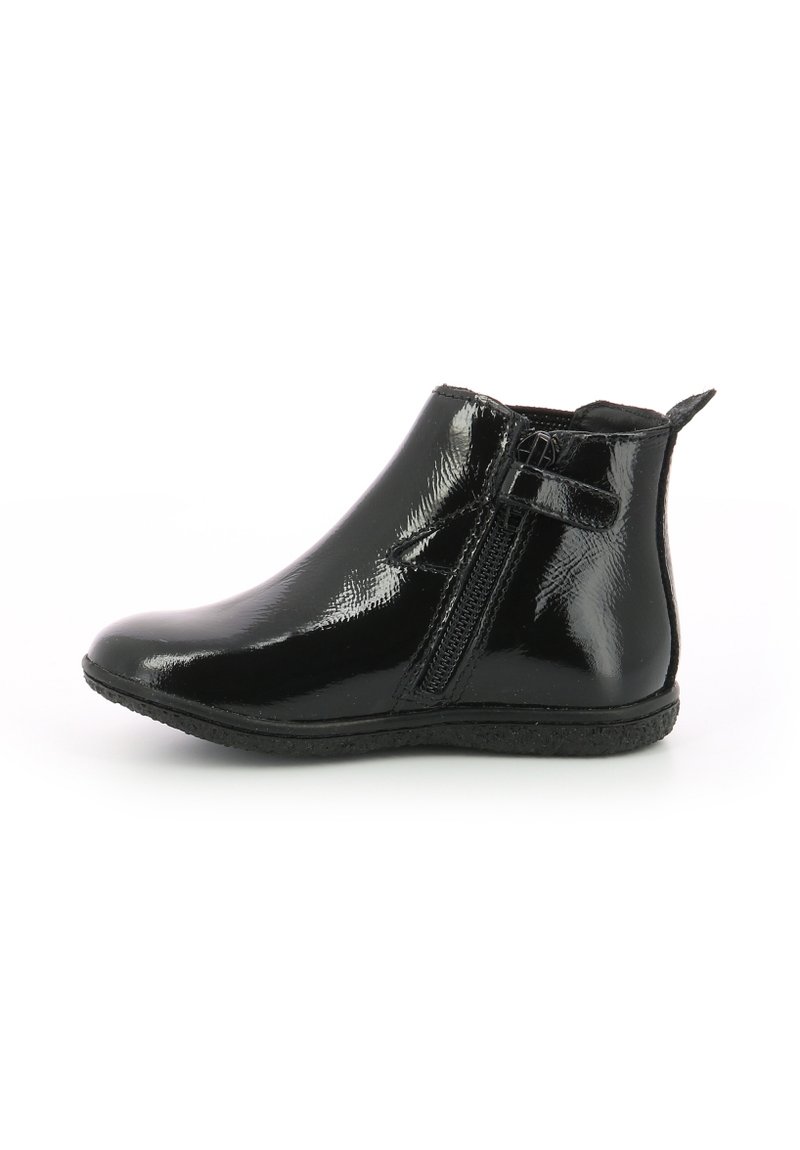 kickers vermillon noir