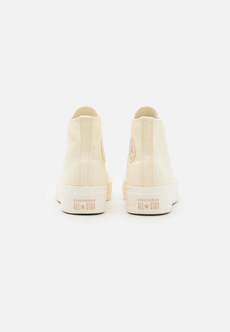 converse ivory cream light gold