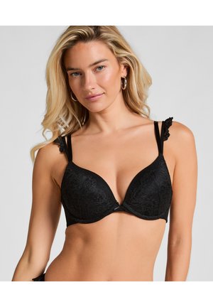Hunkemöller Push-up BH - black