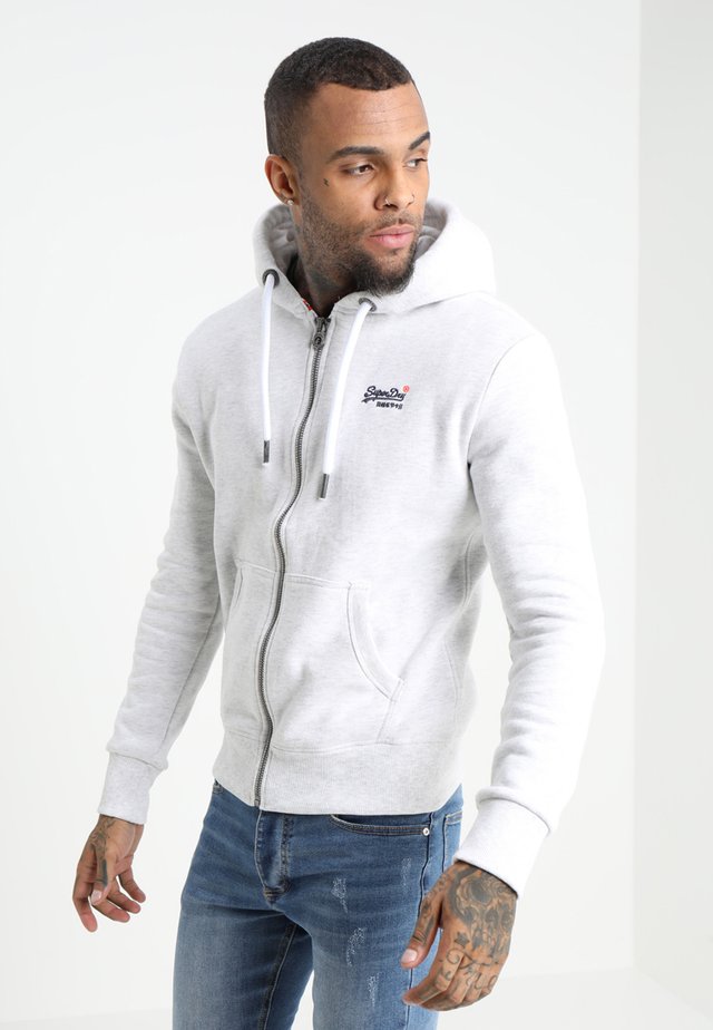 LABEL ZIPHOOD - veste en sweat zippée - ice marl