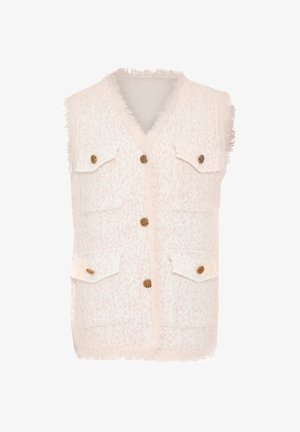 usha, Bodywarmer - rosa wollweiss