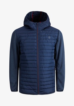 JJEMULTI QUILTED JACKET - Jas - ark blue/dark blue