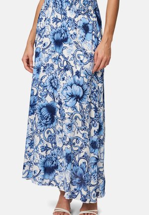 Maxi skirt - creamblue