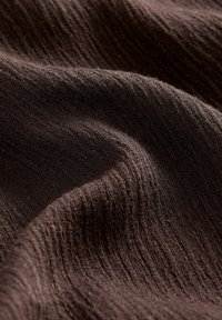 Next CRINKLE TEXTURED WIDE LEG  - Bukser - brown
