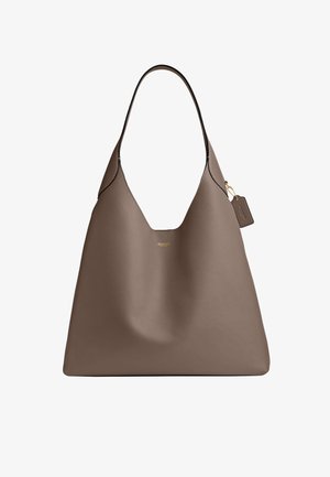 COACH, BROOKLYN SHOULDER BAG 39 - Shopping bag - dark stone