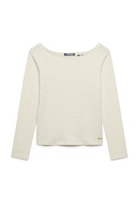 No seleccionado, off white polka dot