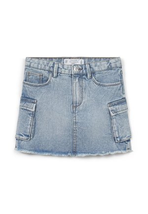Mini skirt - blu denim medio chiaro