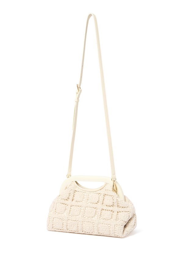 MACY MACRAME CLUTCH - Cross body bag - ivory3