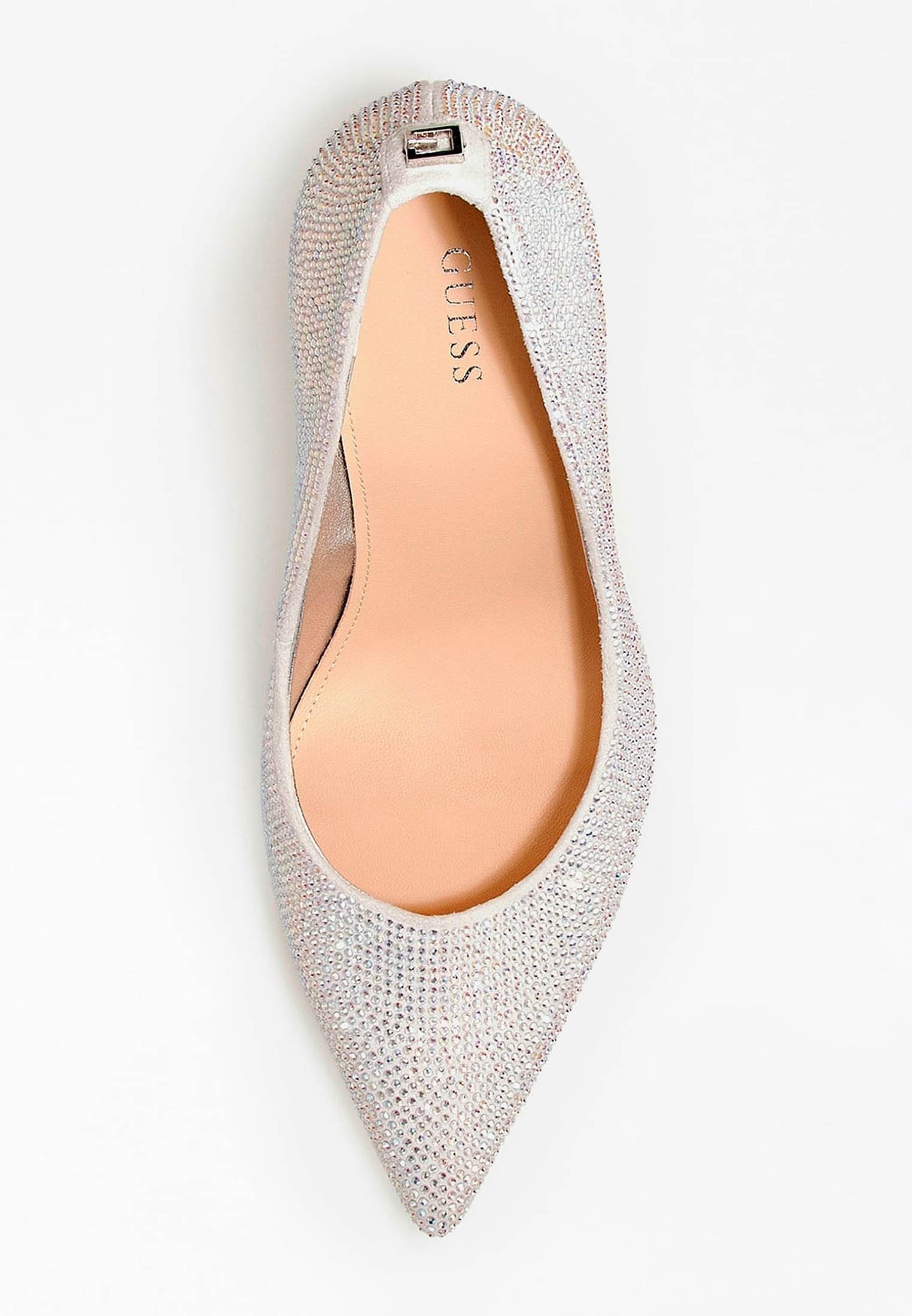 Guess PIERAS - High heels - grau/silver-coloured - Zalando.de