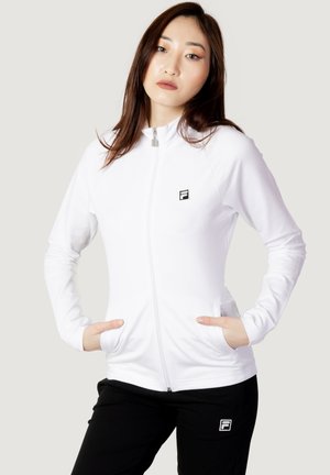 Fila BENIDORM FAW0414 - Felpa con zip - white