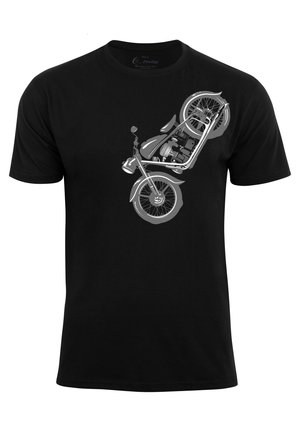 Cotton Prime VINTAGE MOTORCYCLE - T-Shirt print - schwarz