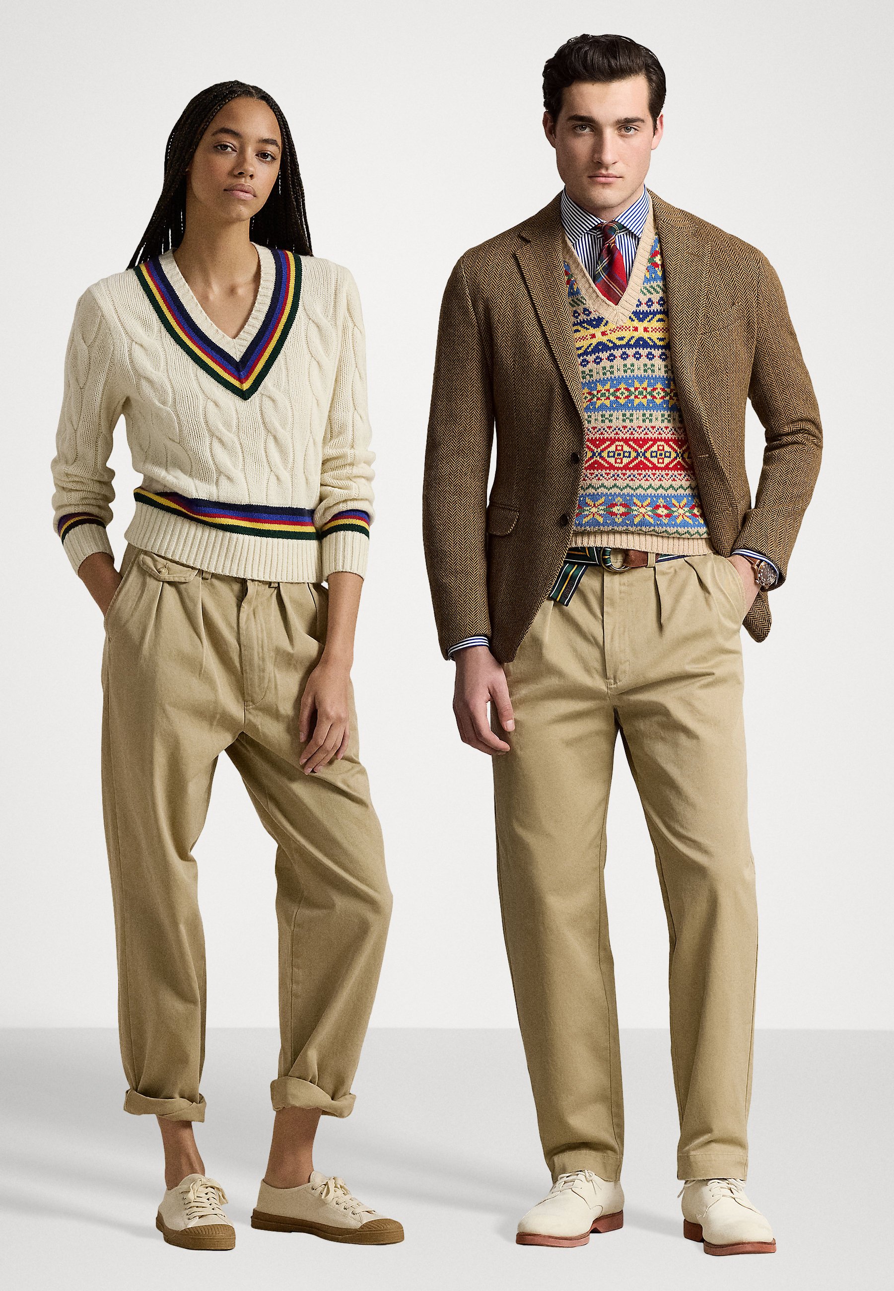 Polo Ralph Lauren UNISEX - Chinosy/beżowy - Zalando.pl