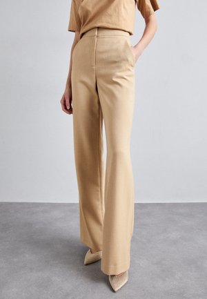 Veronica Beard TONELLI PANT - Püksid - dark camel/light camel