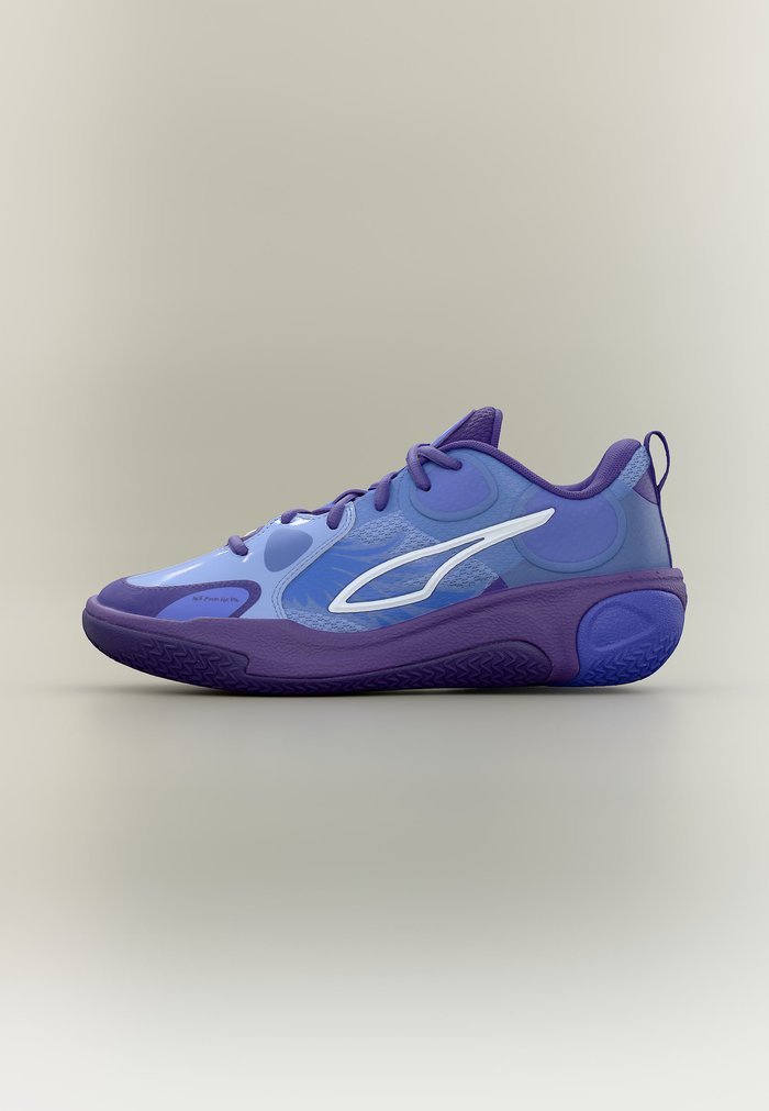 PUMA MB WORLD 01 JR UNISEX - Zapatillas de baloncesto - intense lavender/dark amethyst