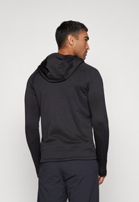 Peak Performance FLO CHILL LIGHT ZIP HOODY - Felpa con zip - black