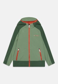 Vaude - KIDS RONDANE JACKET IV UNISEX - Softshelljas - willow green Miniatuurafbeelding 1