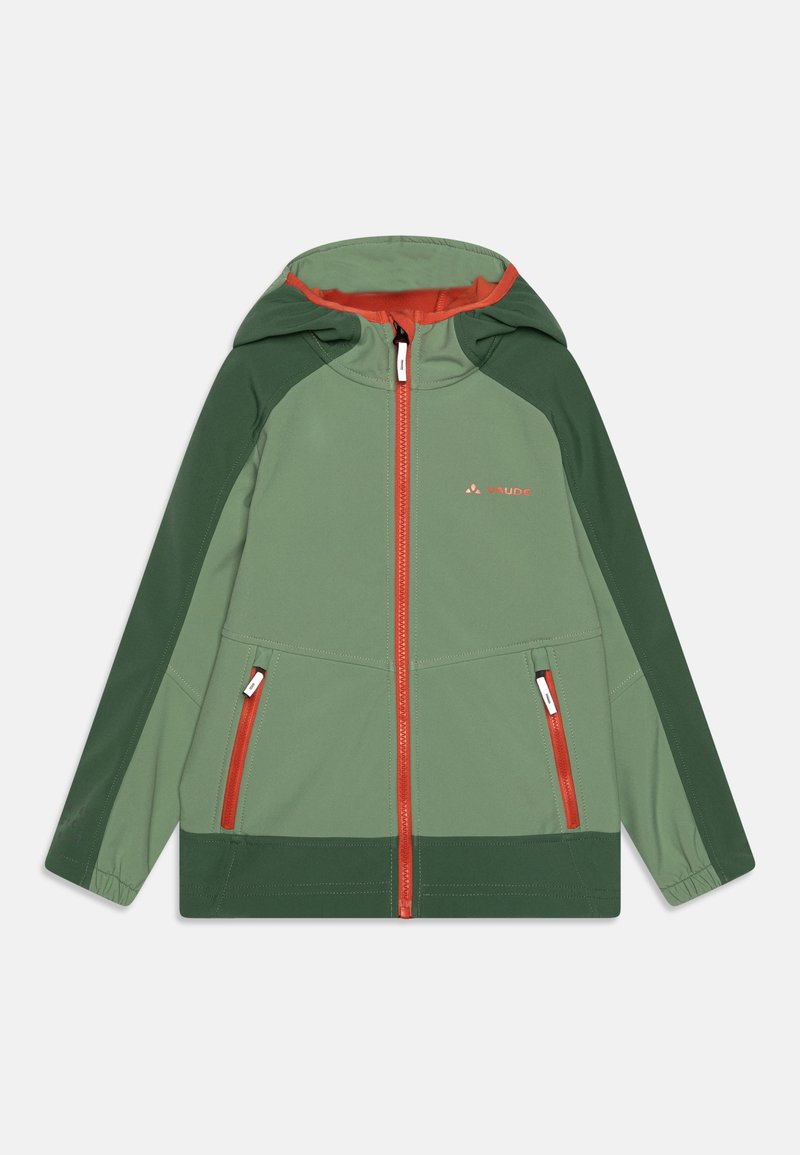 Vaude - KIDS RONDANE JACKET IV UNISEX - Softshell jakna - willow green, Povečajte