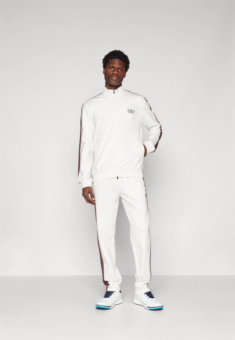 EA7 Emporio Armani GOLF CLUB TRACKSUIT - Trenirka - star white
