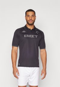 Kappa Gara KOMBAT KALLITHEA - Futballmez - black