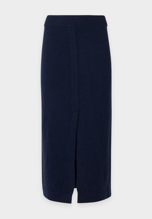 Emporio Armani, Pencil skirt - storm blue