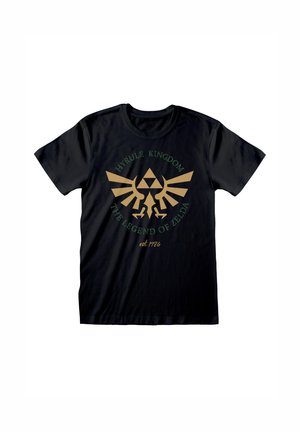 NINTENDO LEGEND OF ZELDA HYRULE KINGDOM CREST - T-Shirt print - black