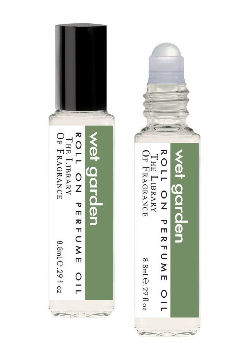 The Library of Fragrance ROLL ON PERFUME  - Eau de Parfum - wet garden