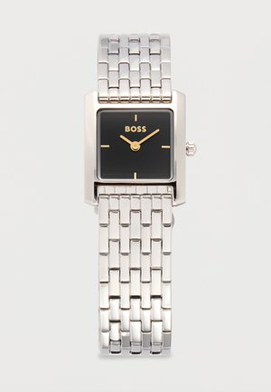 BOSS LUCY SCALA - Ručni sat - silver-coloured/black