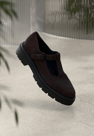 JACY - Platform heels - peppe/black
