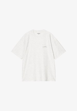 Carhartt WIP, S/S WIP LABEL HEATHER - T-shirt basic - ash grey
