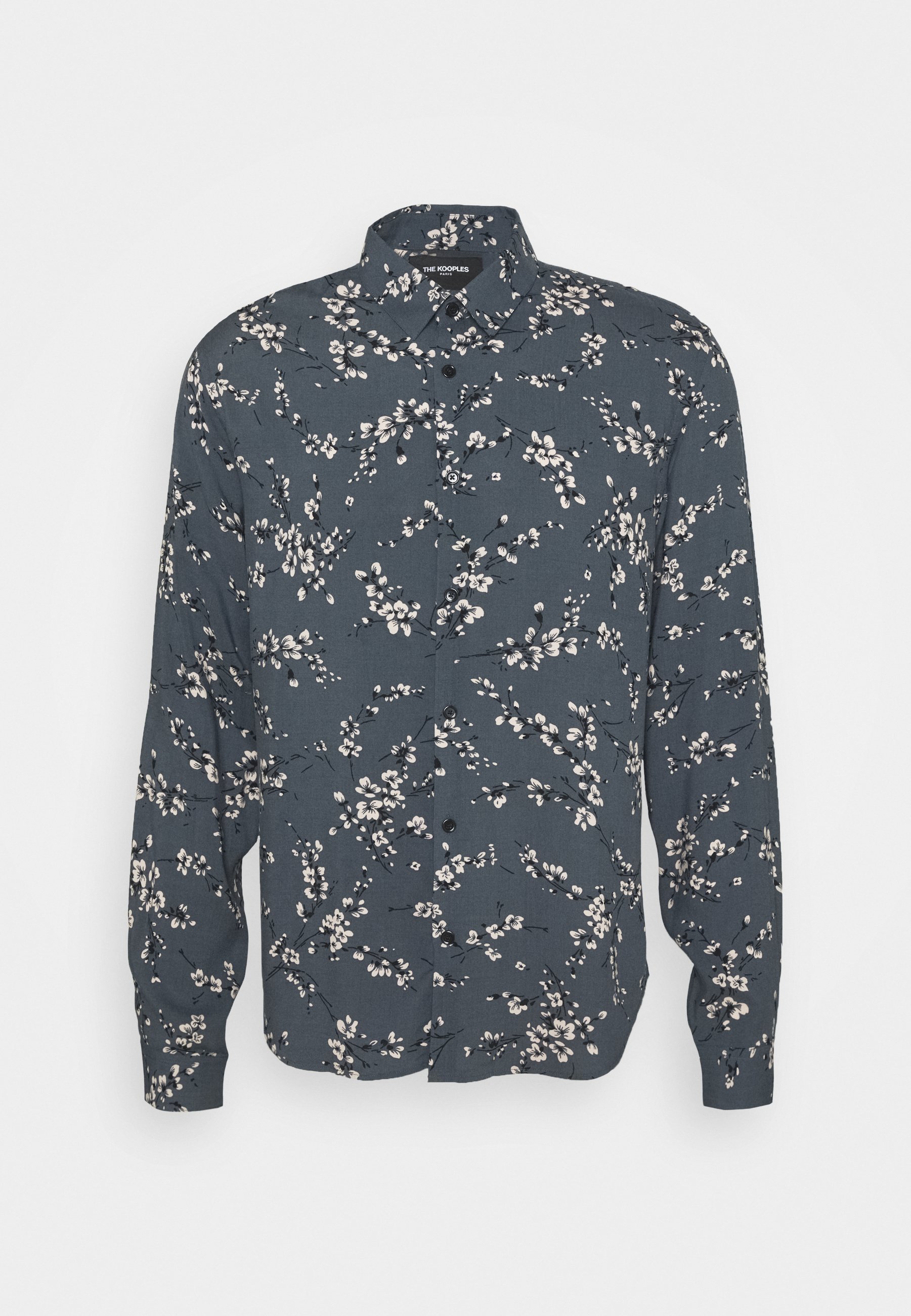 The Kooples CHEMISE Skjorte blue grey Zalando.no The Kooples VINTAGE ROSES CHEMISE - Skjorte - black/blue