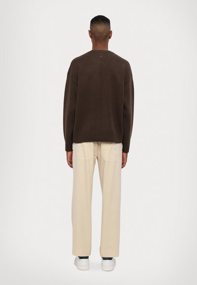 rag & bone CLARKSON CREW - Strickpullover - slatebrown