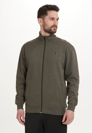 Cruz Sweater met rits - forest night