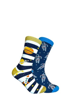 Mr Ukko 2 PACK PLANETS AND ASTRONAUTS - Sokken - planets and austronauts