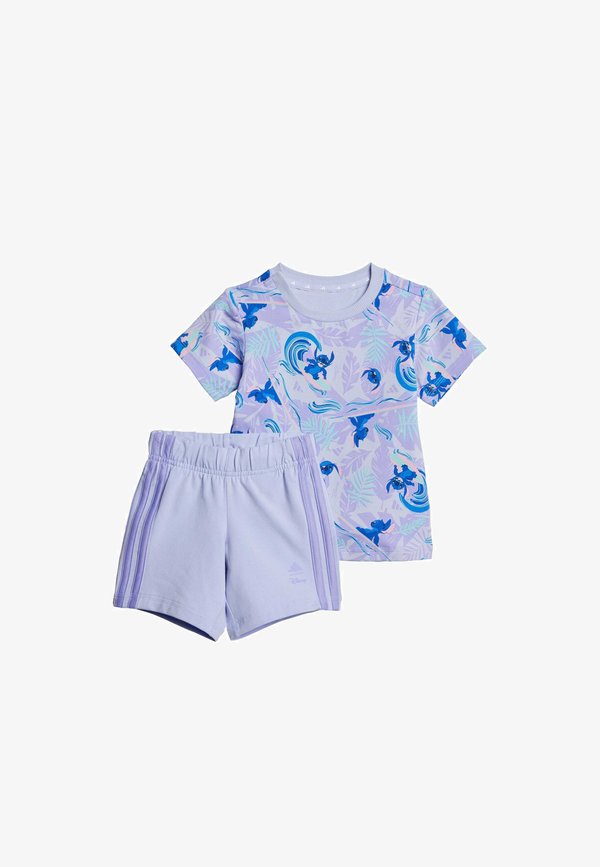 DISNEY LILO & STITCH TEE SET - Shorts - violet tone multicolor