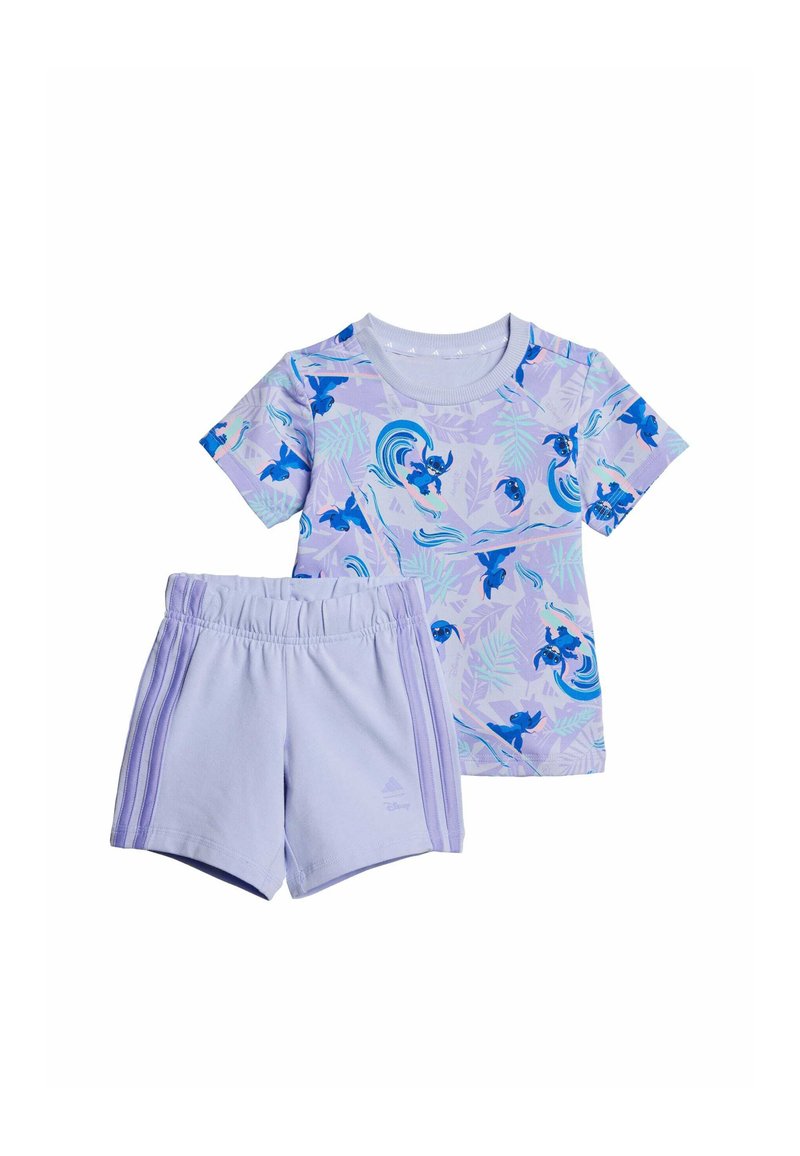 adidas Sportswear DISNEY LILO & STITCH TEE SET - Shorts - violet tone   multicolor