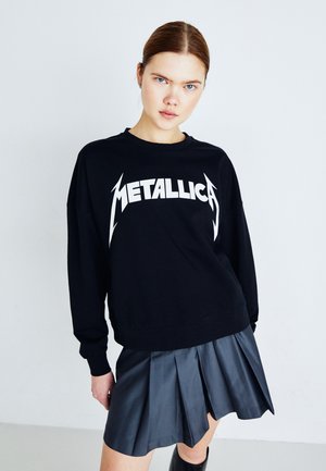 Sudadera DeFacto Para Mujer - Jersey Cuello Redondo Manga Larga Algodón