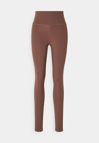 NB SLEEK HIGH RISE LEGGING 27" - Tights - licorice