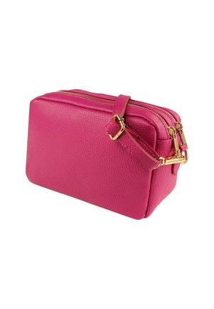 DrachenLeder Umhängetasche - pink