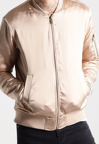 Black Kaviar Bomberjacka - beige