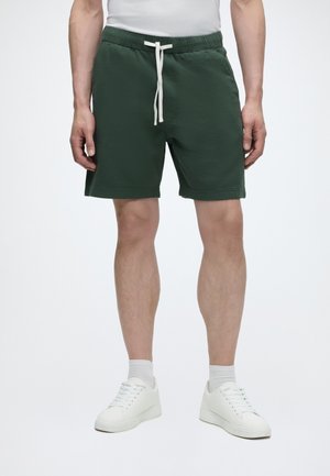 Marc O'Polo DENIM SHORTS - Shorts - dark green