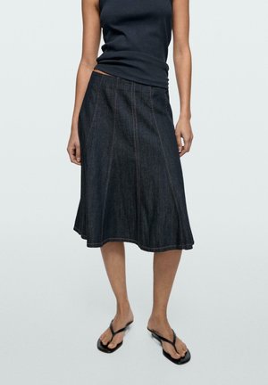 Massimo Dutti A-Linien-Rock - dark blue