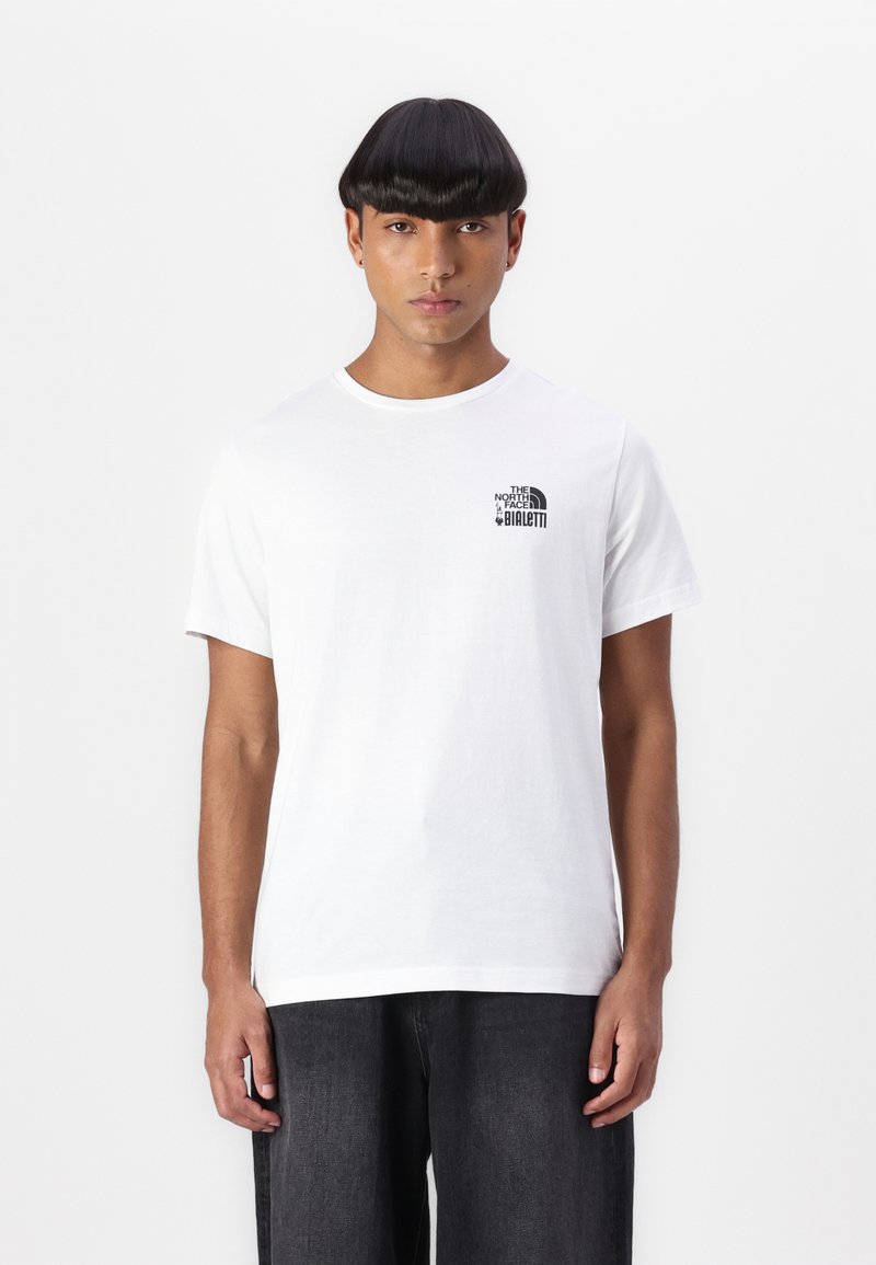 The North Face BIALETTI TEE UNISEX - Apdrukāts T-krekls - white