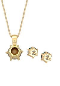 Elli SPARKLING STACK - MIT KRISTALLEN VON SWAROVSKI® - Orecchini - gold-coloured